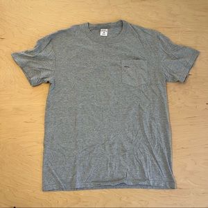 Noah NY Pocket Tee - Grey - Mens L